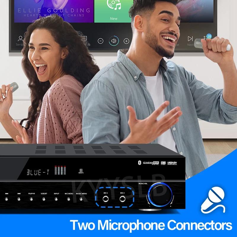 KYYSLB 900W 5.1 amplificateur de son Bluetooth pour haut-parleurs Audio HIFI karaoké fièvre système