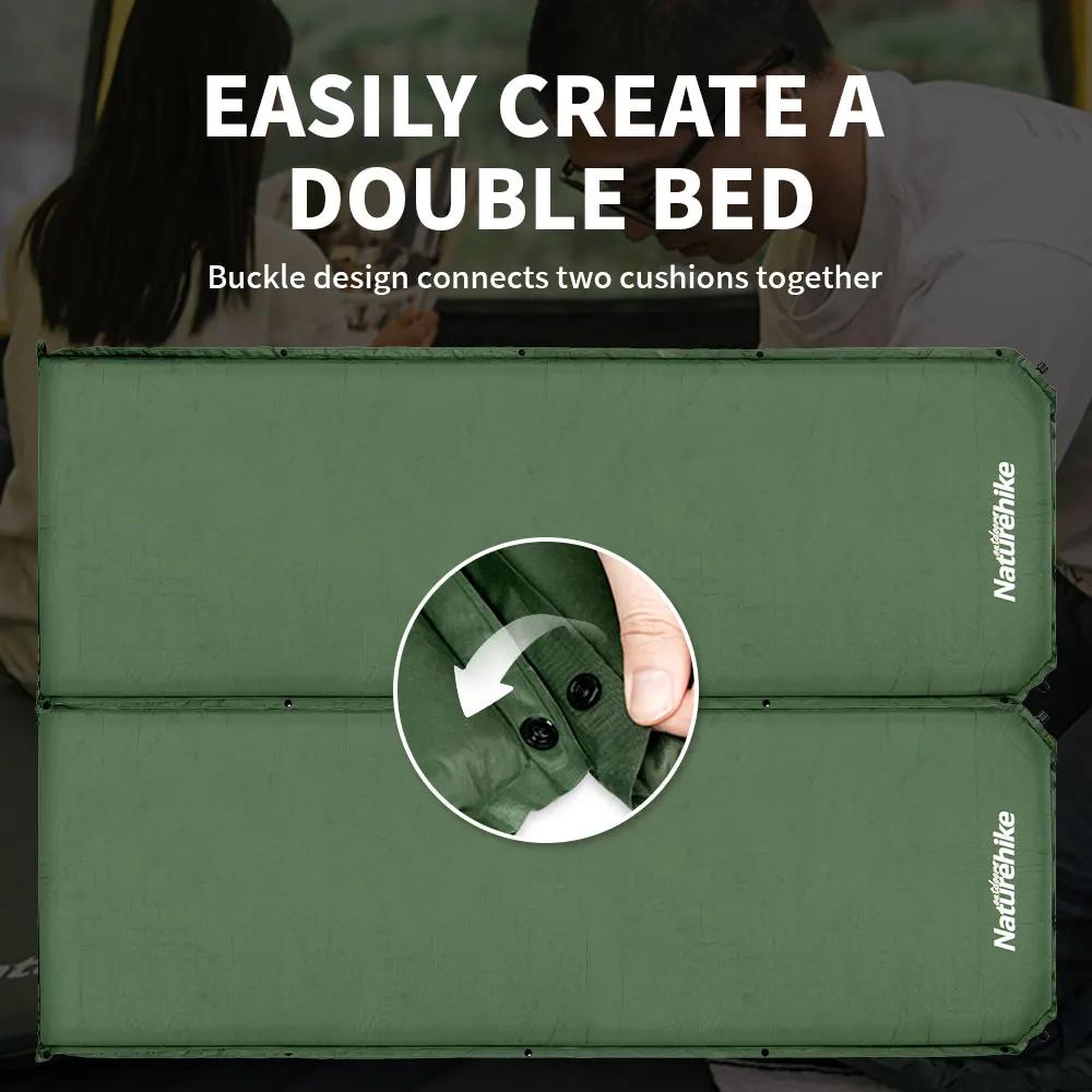 Naturehike matelas auto-gonflant D03 matelas gonflable 5CM matelas pneumatique tapis de couchage en