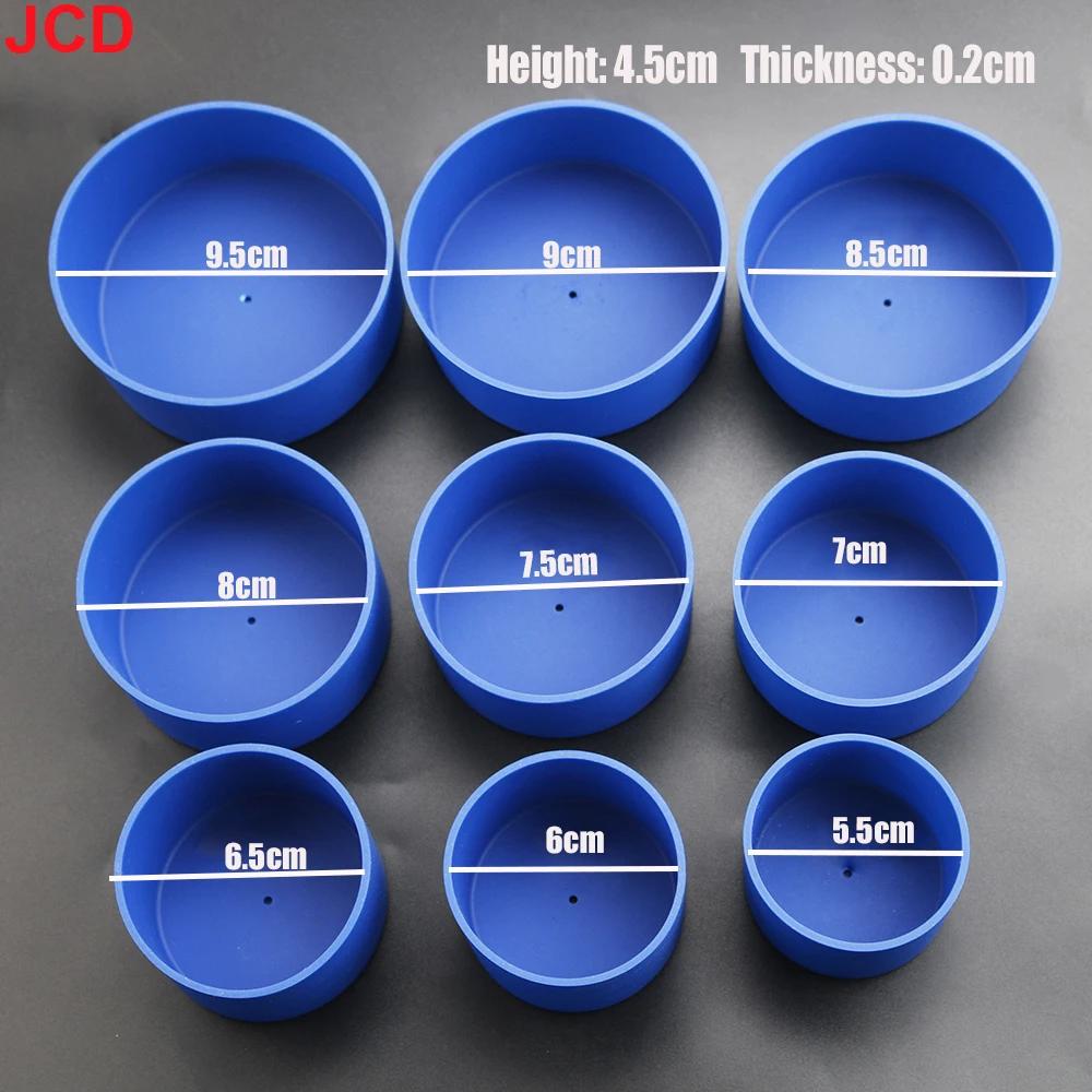 Manchon de protection de gaine inférieure de tasse en Silicone de 8cm pour bouteille de thé d'eau en