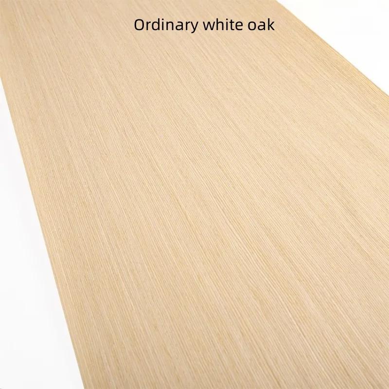 Plaques pour portes en bois, 58x250cmT0.2mm, placage de chêne blanc, meubles, rénovation de bureau,