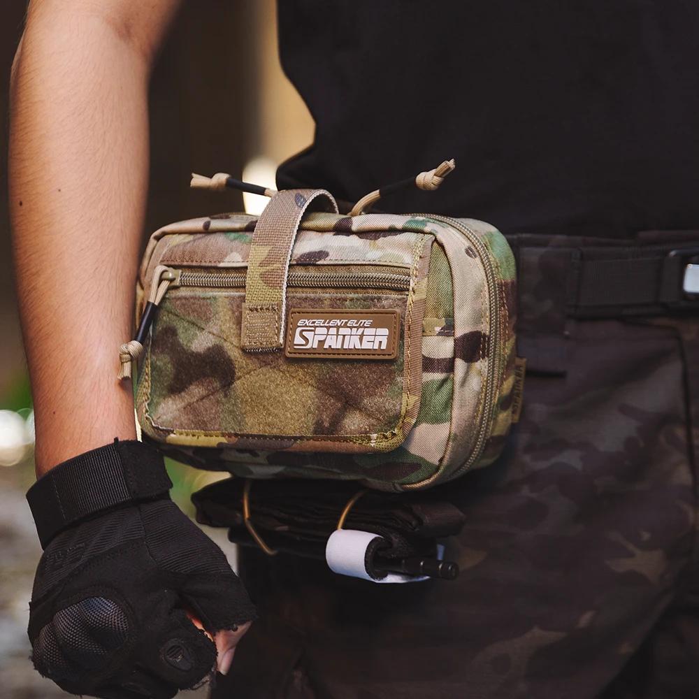 Sac d'accessoires tactiques d'extérieur, pochette Molle, sac à outils EDC, sac de taille tactique ut