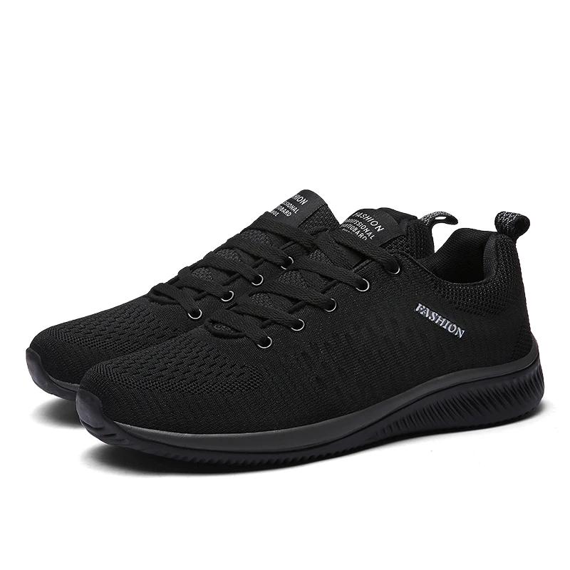 Chaussures de course légères pour hommes, baskets de marche confortables et respirantes