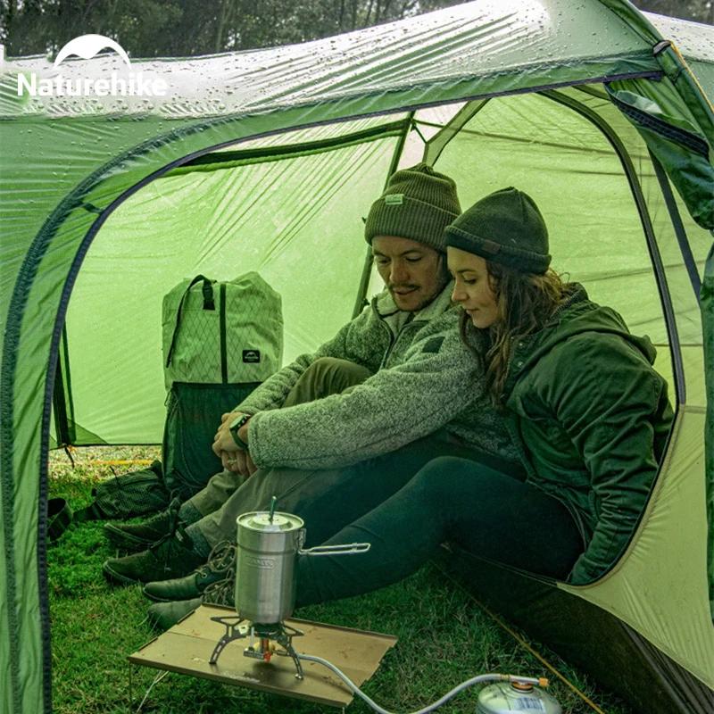 Natureifa-Tente Tunnel de Camping Portable, Étanche, Grand Espace, Cyclisme, 4 Saisons 3, Tente Mort