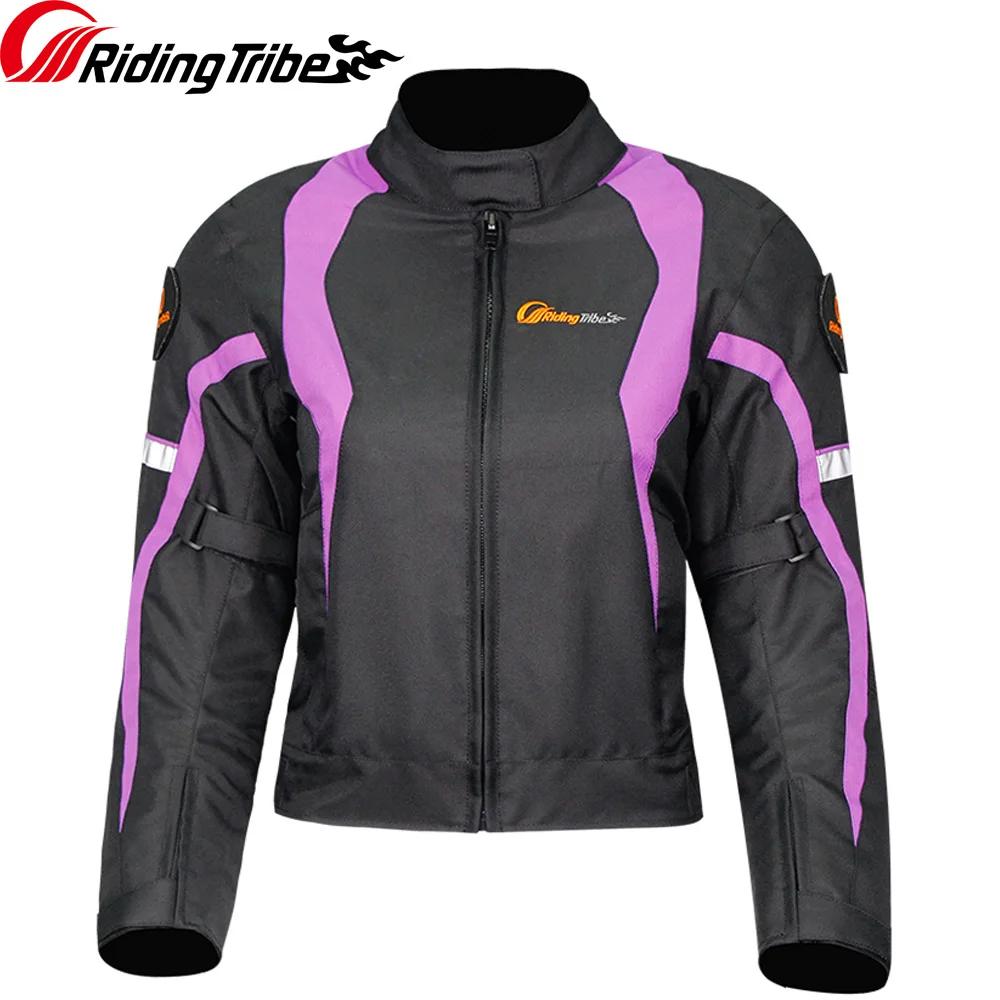 Femme moto veste d'hiver thermique coupe-vent vêtements corps équitation manteau de sécurité coussin