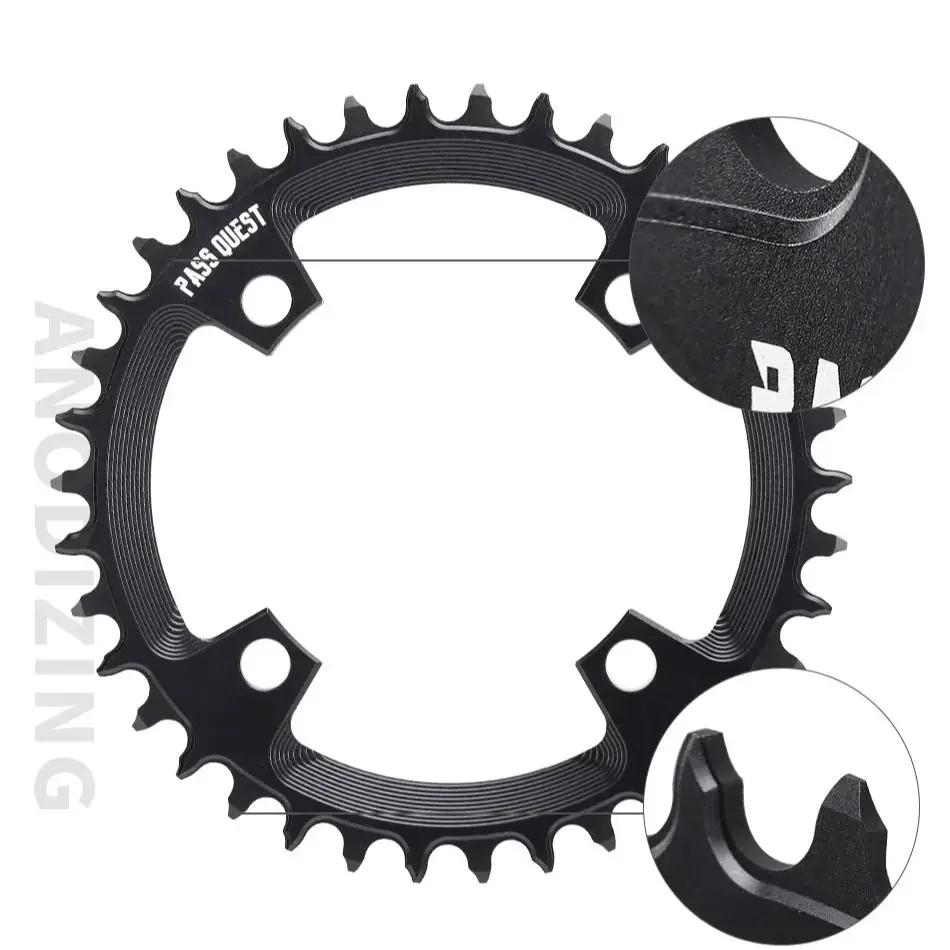 Plateau vélo PASS QUEST 104 bcd large étroit 30-38T compatible SRAM X0 X7 X5 X9 12 vitesses