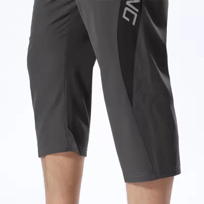 Pantalon sport homme poches zippées - Jogging entraînement 3/4 - Musculation football fitness running