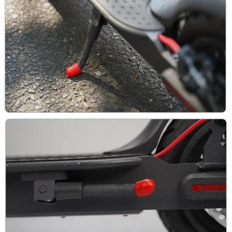 Support de pied béquille en Silicone, housse de protection pour Scooter électrique Xiaomi M365 Mi3 P