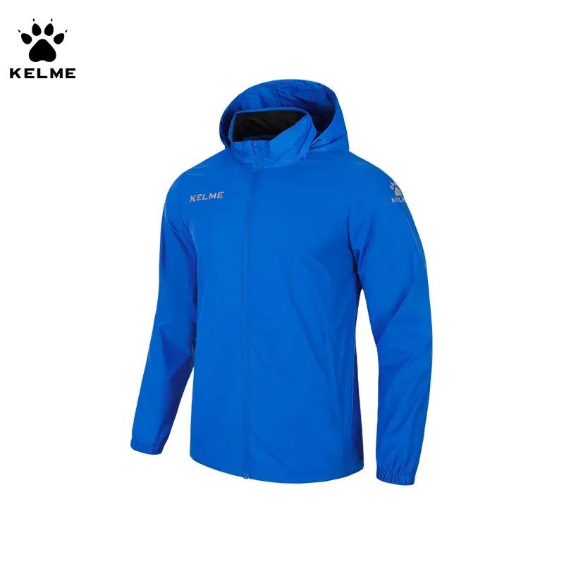Veste de course KELcloser imperméable coupe-vent pour homme et enfant - Football entraînement