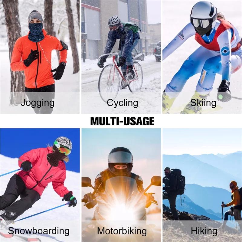 WEST BIKING – écharpe de cyclisme en polaire pour hommes et femmes, couvre-chef de sport en plein ai