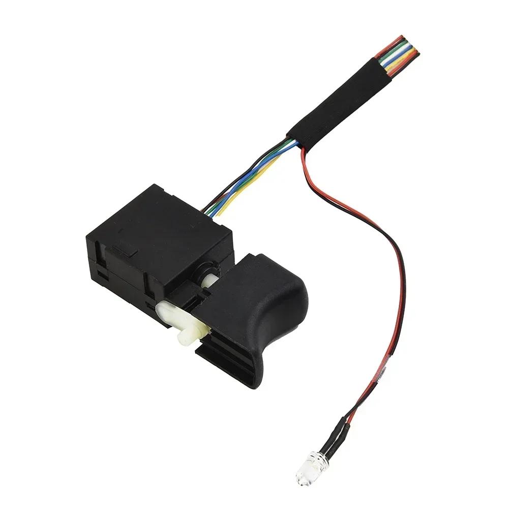 Interrupteur de vitesse de perceuse 7.2V-24V, sans balais, pour clé électrique 2106/161/169, interru