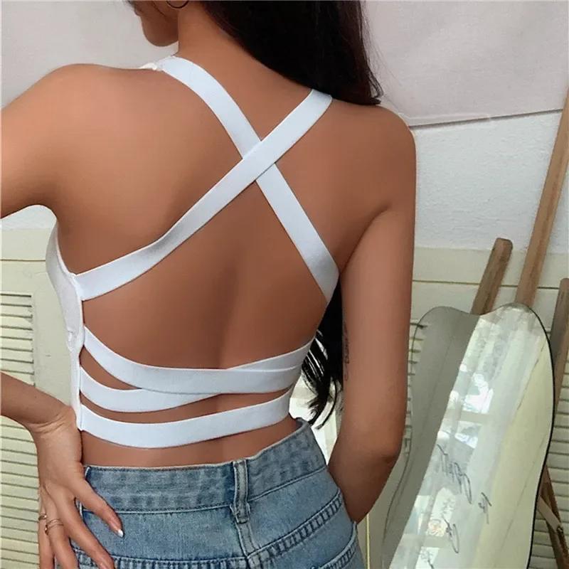 Soutien-gorge de sport Sexy soutien-gorge de Yoga haut de fitness femmes sans couture soutien-gorge