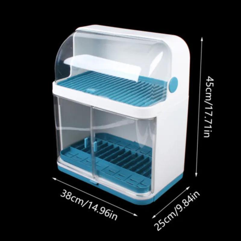 Couverts de cuisine à 2 couches T1, séchage de la vaisselle T1 avec couvercle