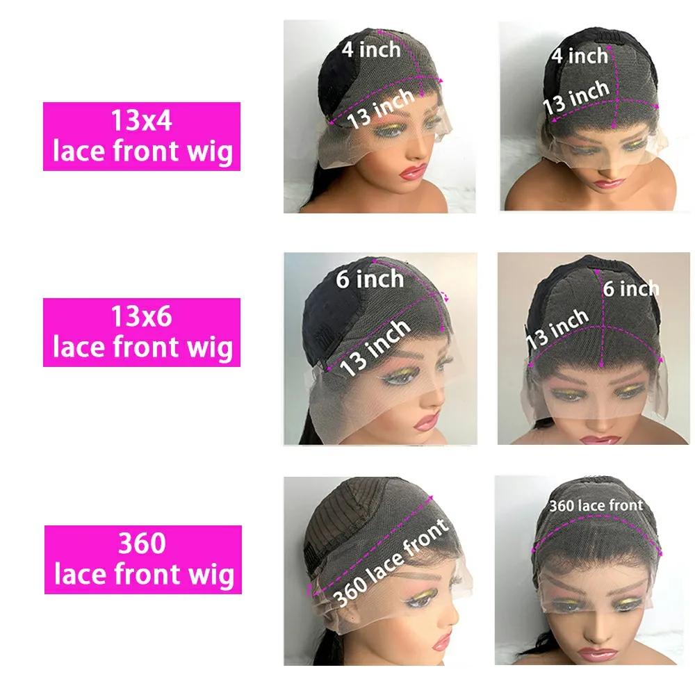 Surprise ! ! ! PRPromotion-Perruque brésilienne Body Wave pour femme, 13x4, 13x6, 360 Transparent La