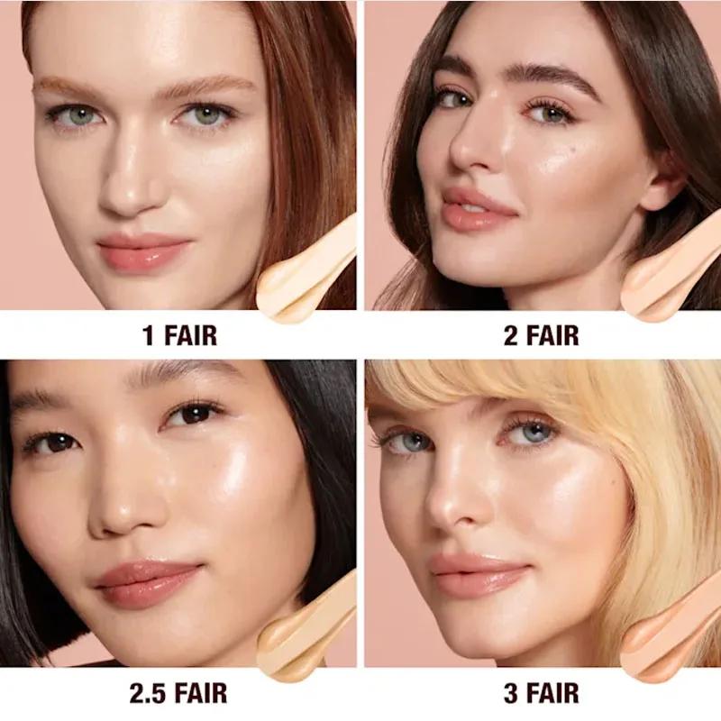 Nouveau blush en poudre CT bicolore en forme de cœur, maquillage longue tenue, effet scintillant, co