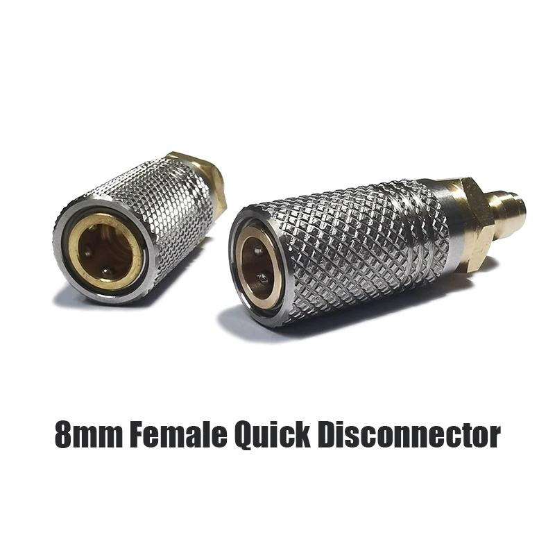 Air HPA Soft Rainbow Air Charging Quick Release Adapter Socket, 8mm Male Continents, Accessoires, 1,