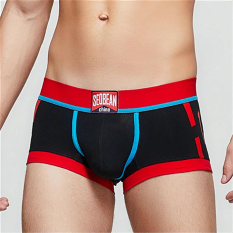 Sous-vêtements pour hommes Shorts boxeurs hommes sous-vêtements Sexy hommes coton Calzoncillos Hombr