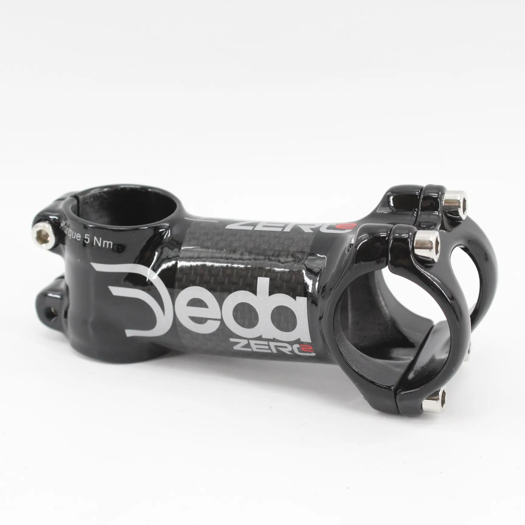 Tout nouveau JEDA argent route carbone tige de vélo en alliage 31.8*60-120mm 6 17 degrés Angle VTT t