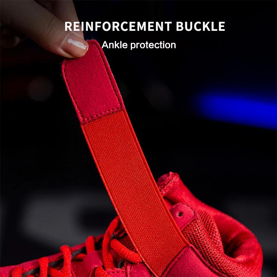 Chaussures de boxe Worcestershire adultes enfants - Bottes hautes pour combat sanda et entraînement force