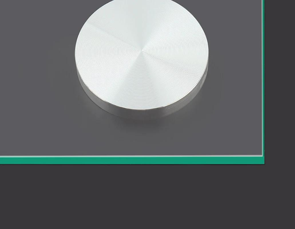 Adaptateur de Dessus de Table en Aluminium, Disque de Nuit Circulaire en Métal, Adapté aux Tables Ba