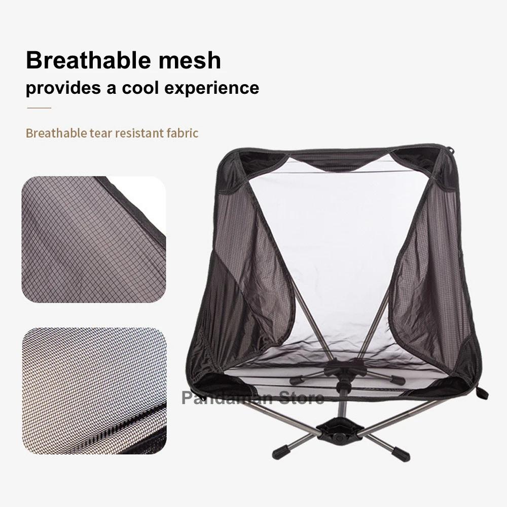Chaise Pliante Ultra Légère pour Canoë, Camping, Randonnée - Pliable et Transportable