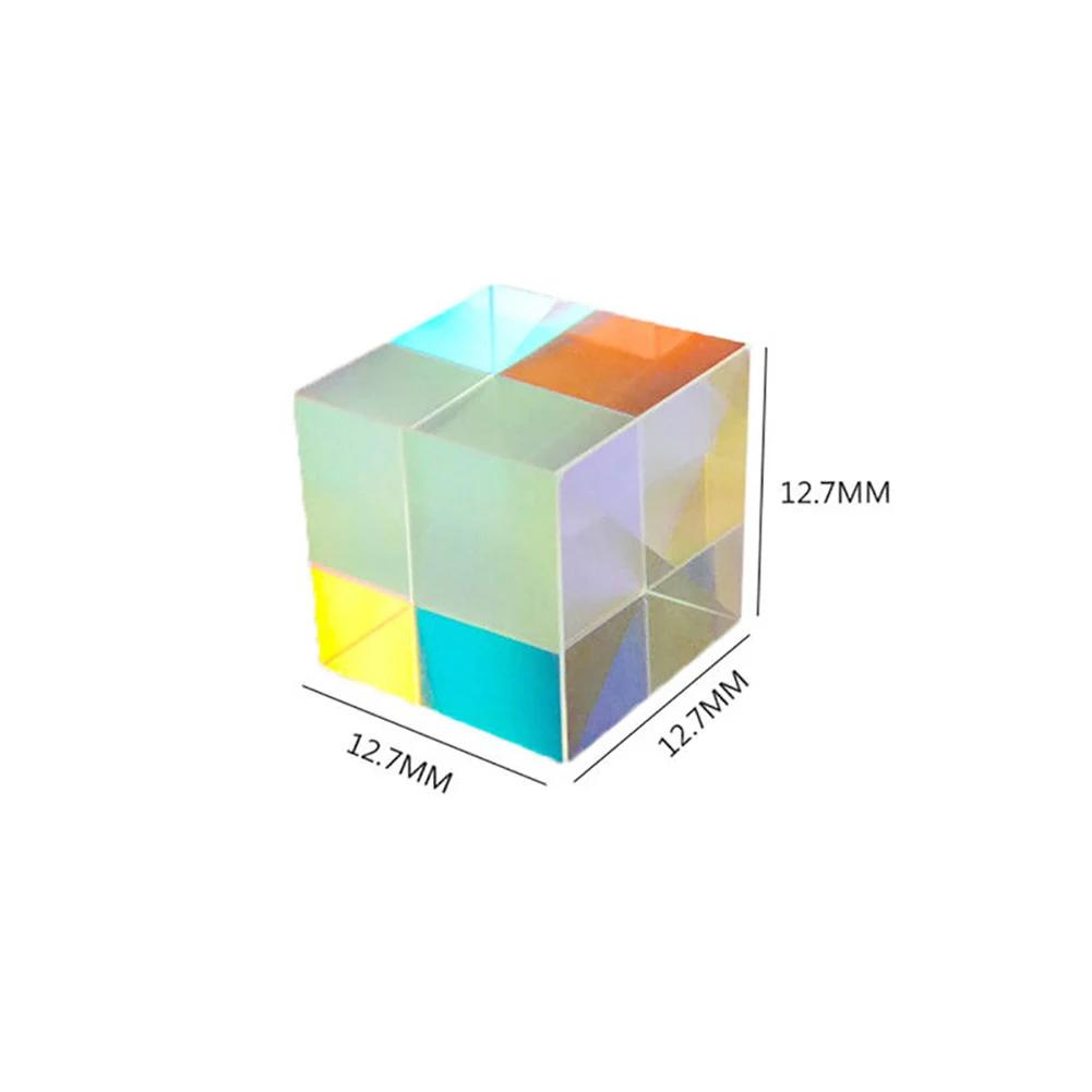 Verre optique x-cube dichroïque Cube conception Cube prisme RGB combinateur séparateur cadeau éducat