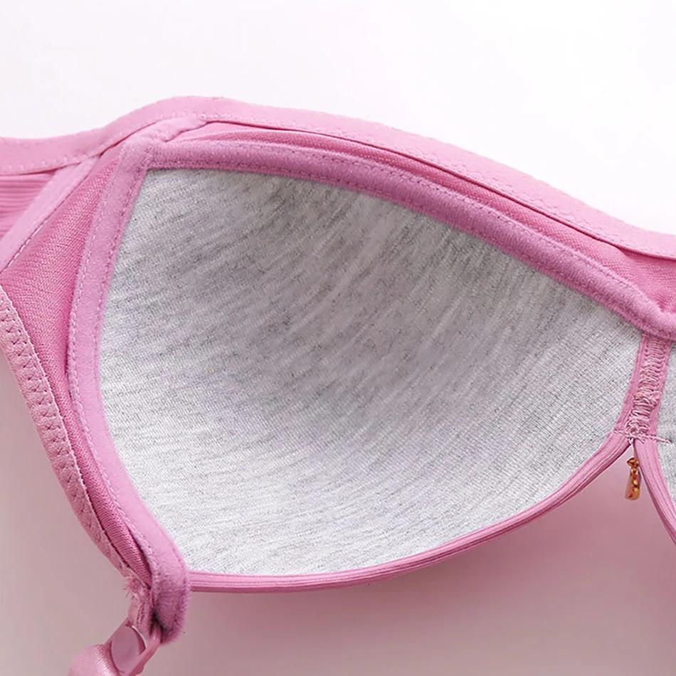 Soutien-gorge d'allaitement sans armatures, soutien-gorge à couverture complète, effet de moulage et