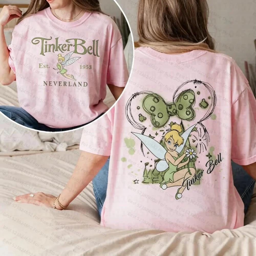 Chemise rétro Disney Tinker Bell Comfort Colors, t-shirt Tinkerbell 1953 Neverland Peter Pan, t-shir