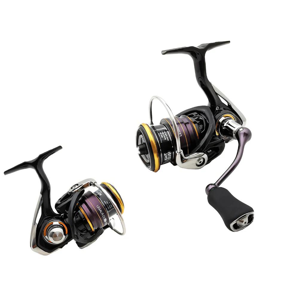 DAIWA-Moulinets de pêche LEGALIS CS LT, roue tournante, traînée maximale 12kg, 6 + 1BB, nouveau, 202