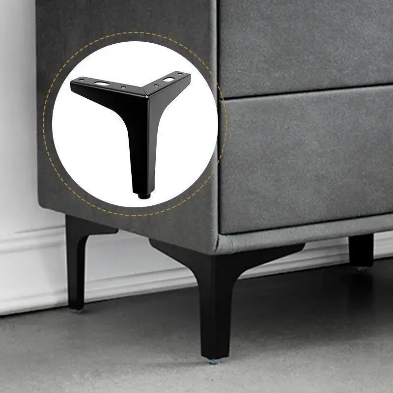 4 pièces 15cm pieds de Table basse en métal moderne pour meubles pieds de canapé lit chaise bureau c