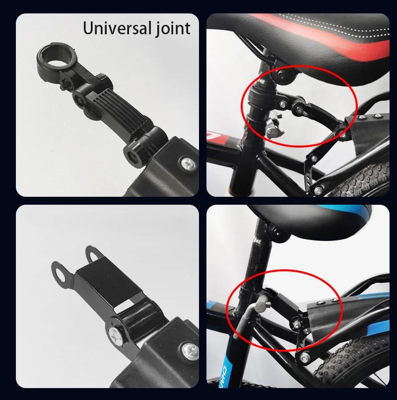 2 pièces garde-boue de vélo ensemble de garde-boue arrière de vélo de montagne garde-boue avant acce