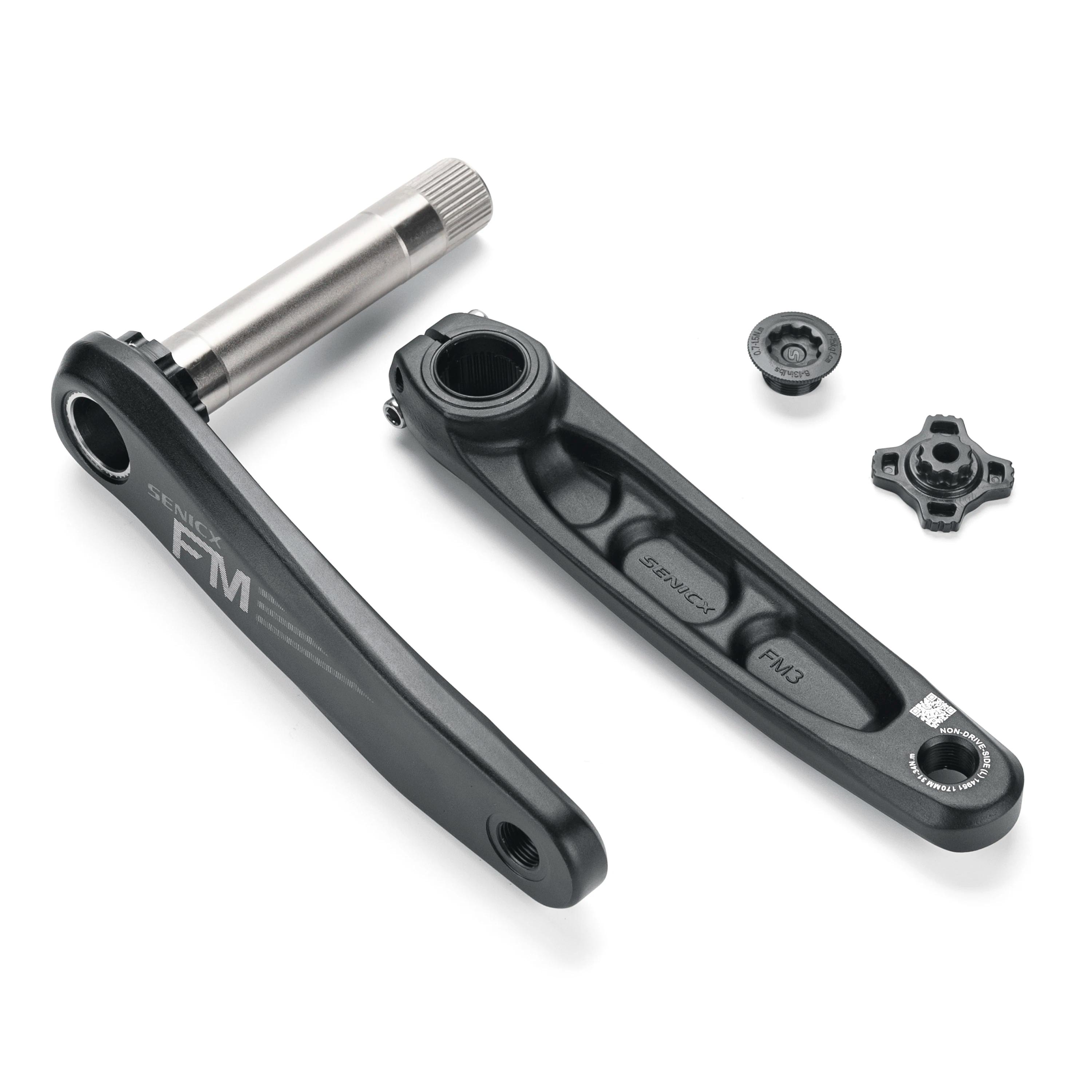SENICX – manivelle de vtt en alliage d'aluminium à montage direct, trois clous, DUB, 29MM/ 24MM, FM2
