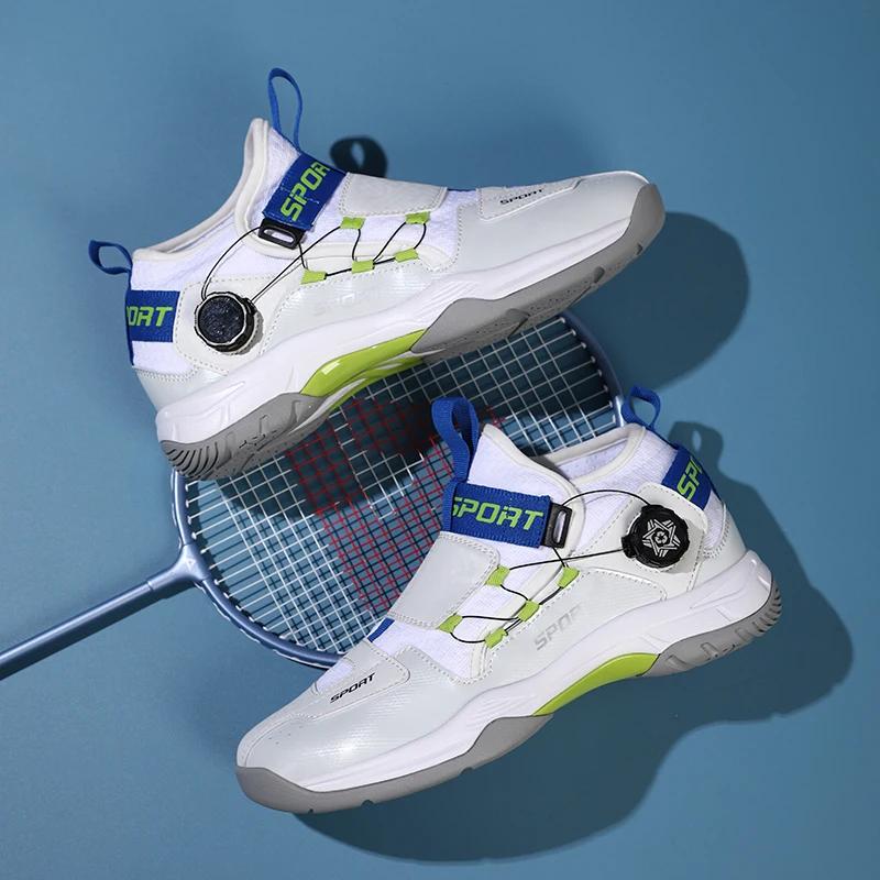 Chaussures badminton tennis antidérapantes hommes femmes qualité professionnelle sport plein air