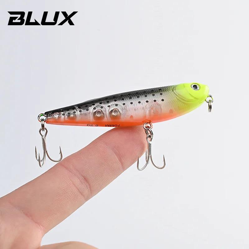 BLUX STRAY chien Topwater crayon 70MM 8.2g Surface marcheur leurre de pêche marcher le chien artific