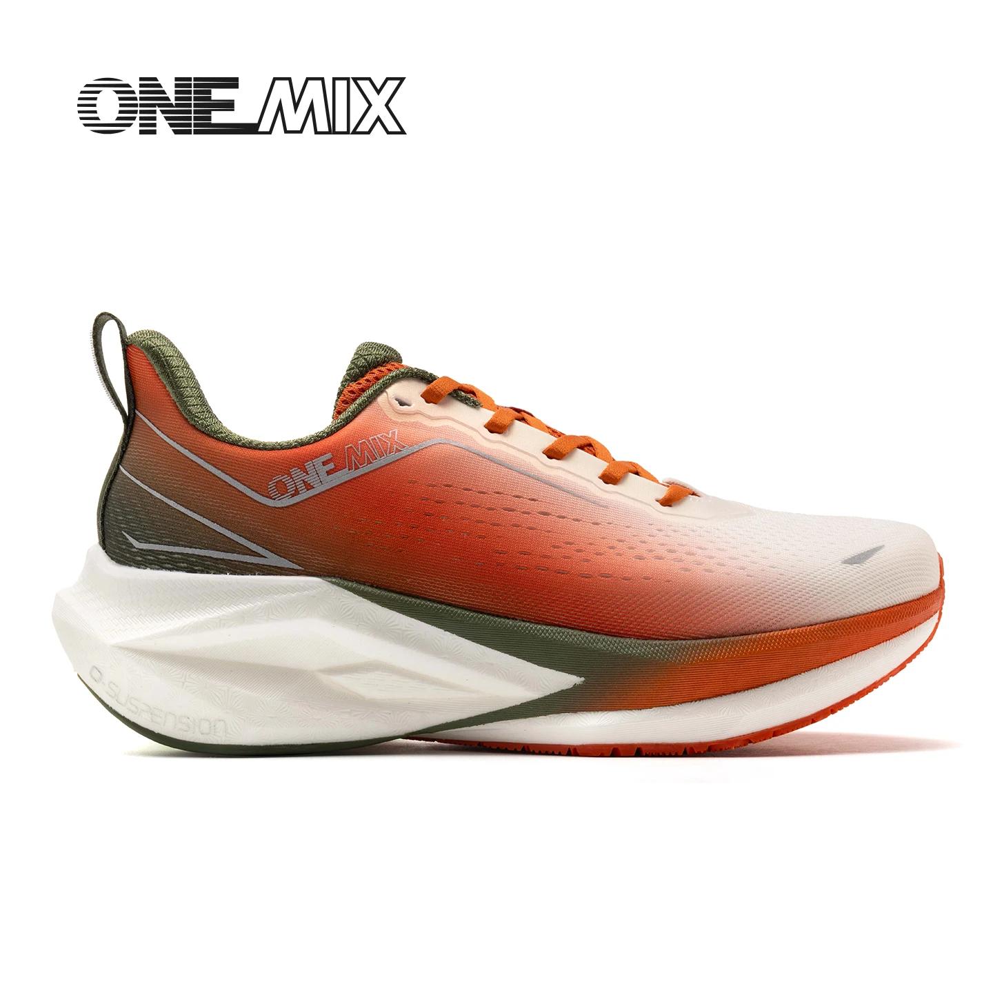 ONEMIX chaussures de course pour hommes Super léger en plein air athlétique entraînement Jogging bas
