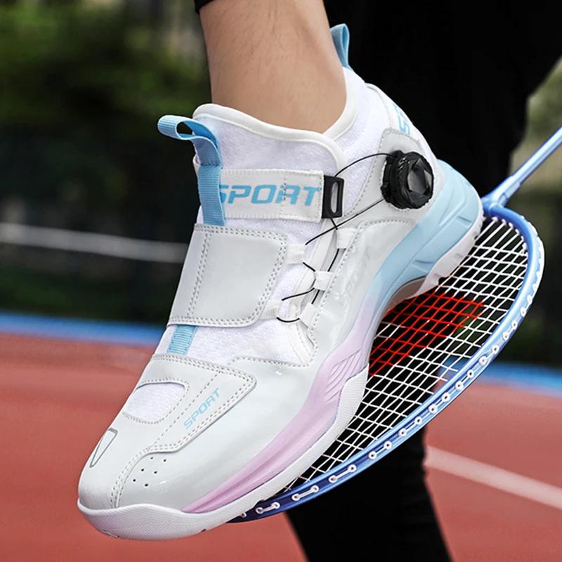 Chaussures badminton tennis antidérapantes hommes femmes qualité professionnelle sport plein air