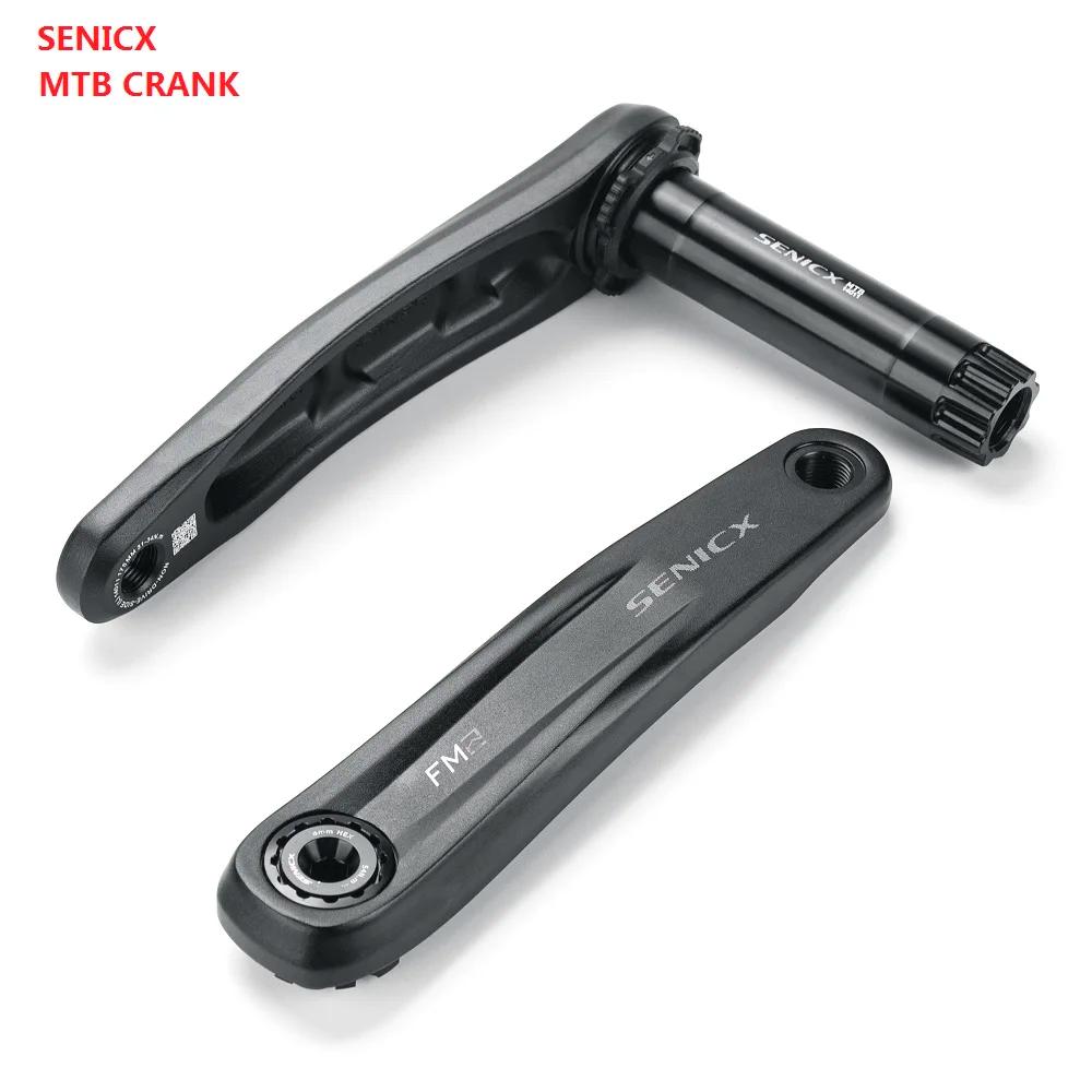SENICX – manivelle de vtt en alliage d'aluminium à montage direct, trois clous, DUB, 29MM/ 24MM, FM2