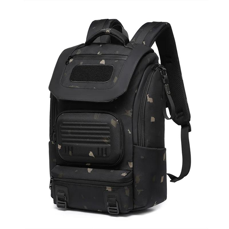 Ozuko sac à dos pour hommes sac de voyage multifonctionnel en plein air grande capacité étanche comp