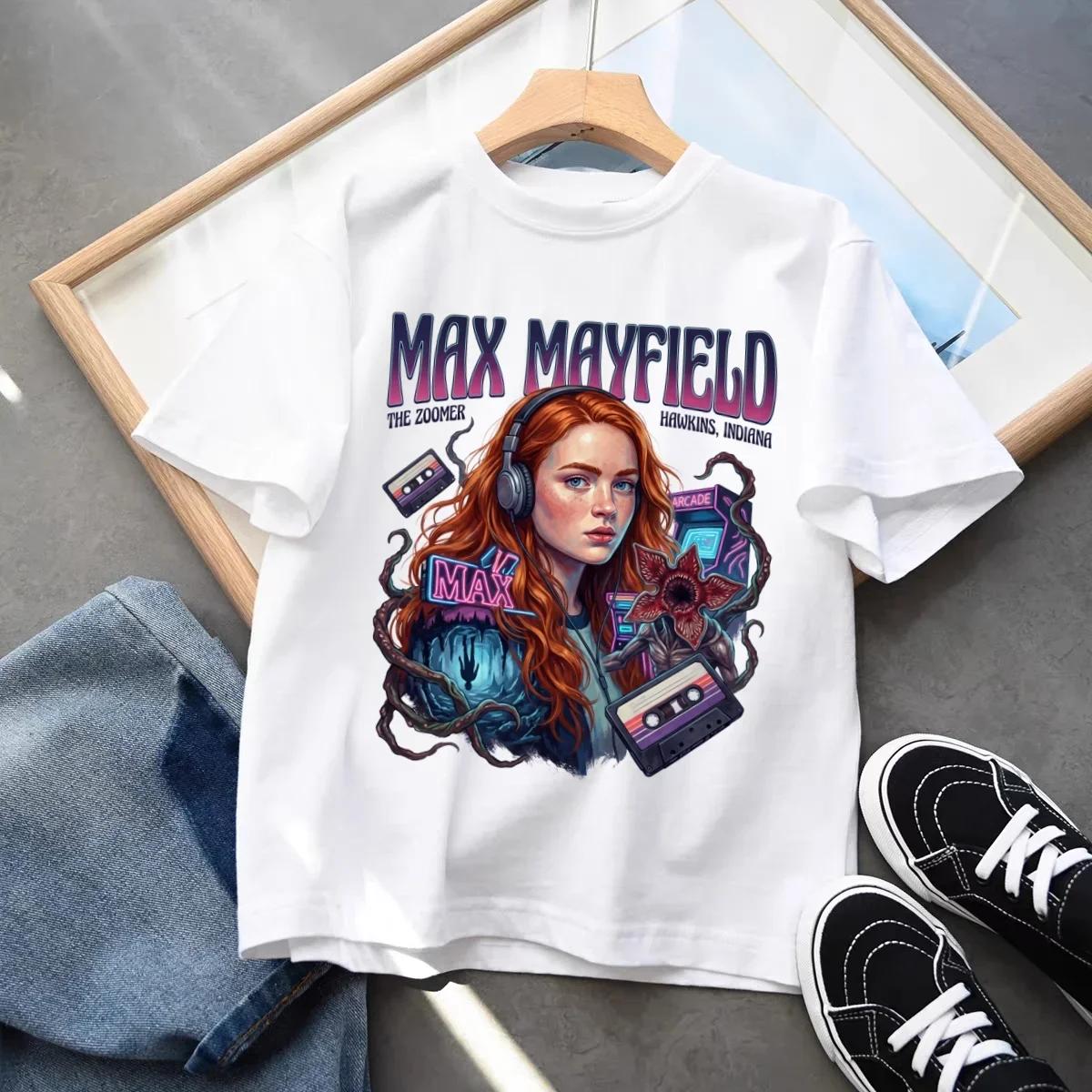 T-shirts assortis pour la famille Stranger Things Max Mayfield, hauts imprimés « The Zoomer »
