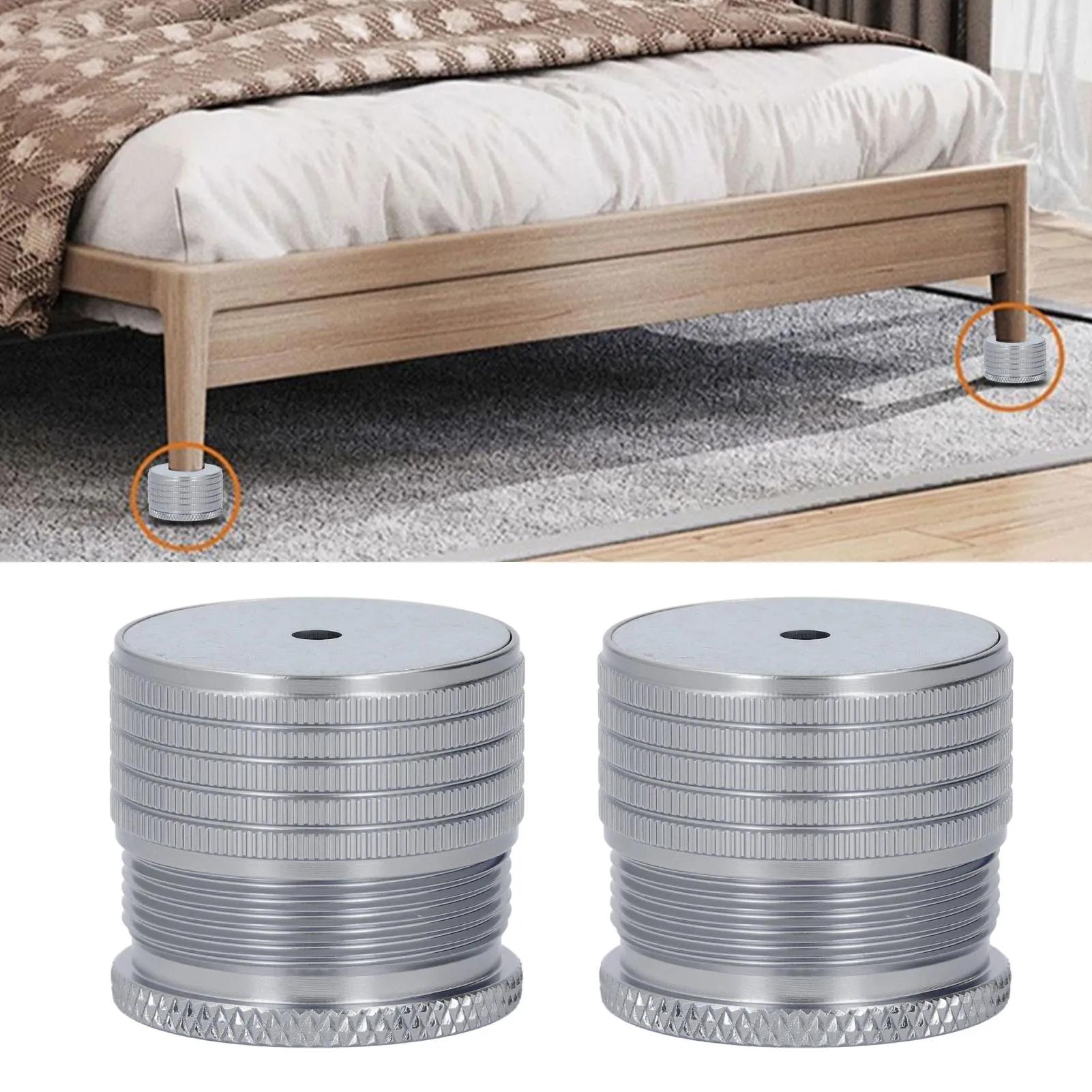 2 pièces meubles Riser 23-37mm réglable 50-500kg portant en alliage d'aluminium lit canapé Table Ris