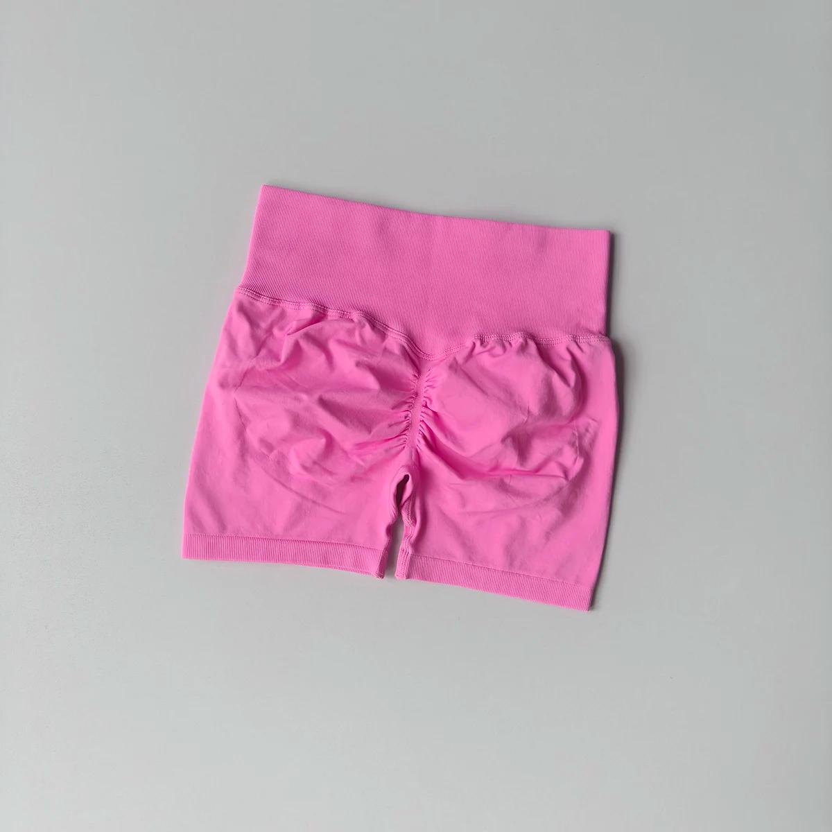 Short de Yoga taille haute pour femmes, short de Fitness respirant, levage des fesses, sport, course