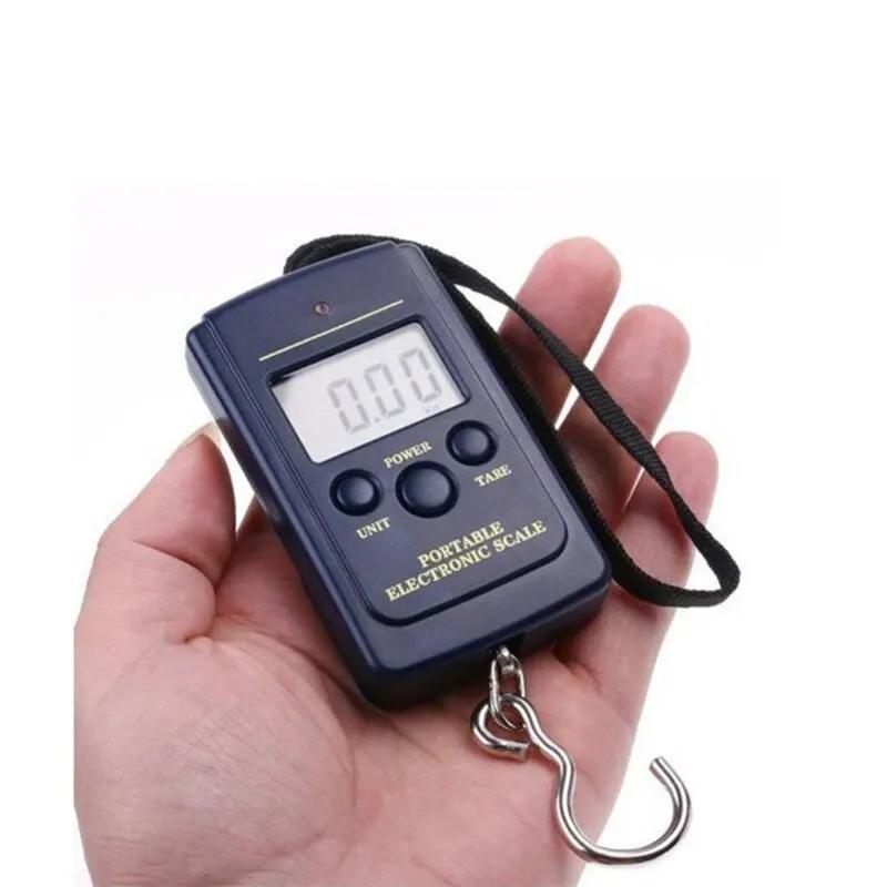 Balance électronique numérique sans rétro-éclairage, 40kg, mini sacs à bulles, pêche, bagages, outil