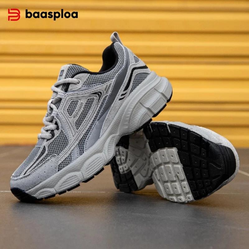 Baasploa femmes chaussures de Sport maille respirant léger chaussures de marche décontractées femme