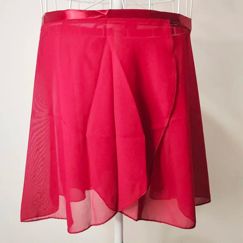 Jupe Ballet CLYFAN en mousseline de soie - Lacets élégants - Adultes et filles