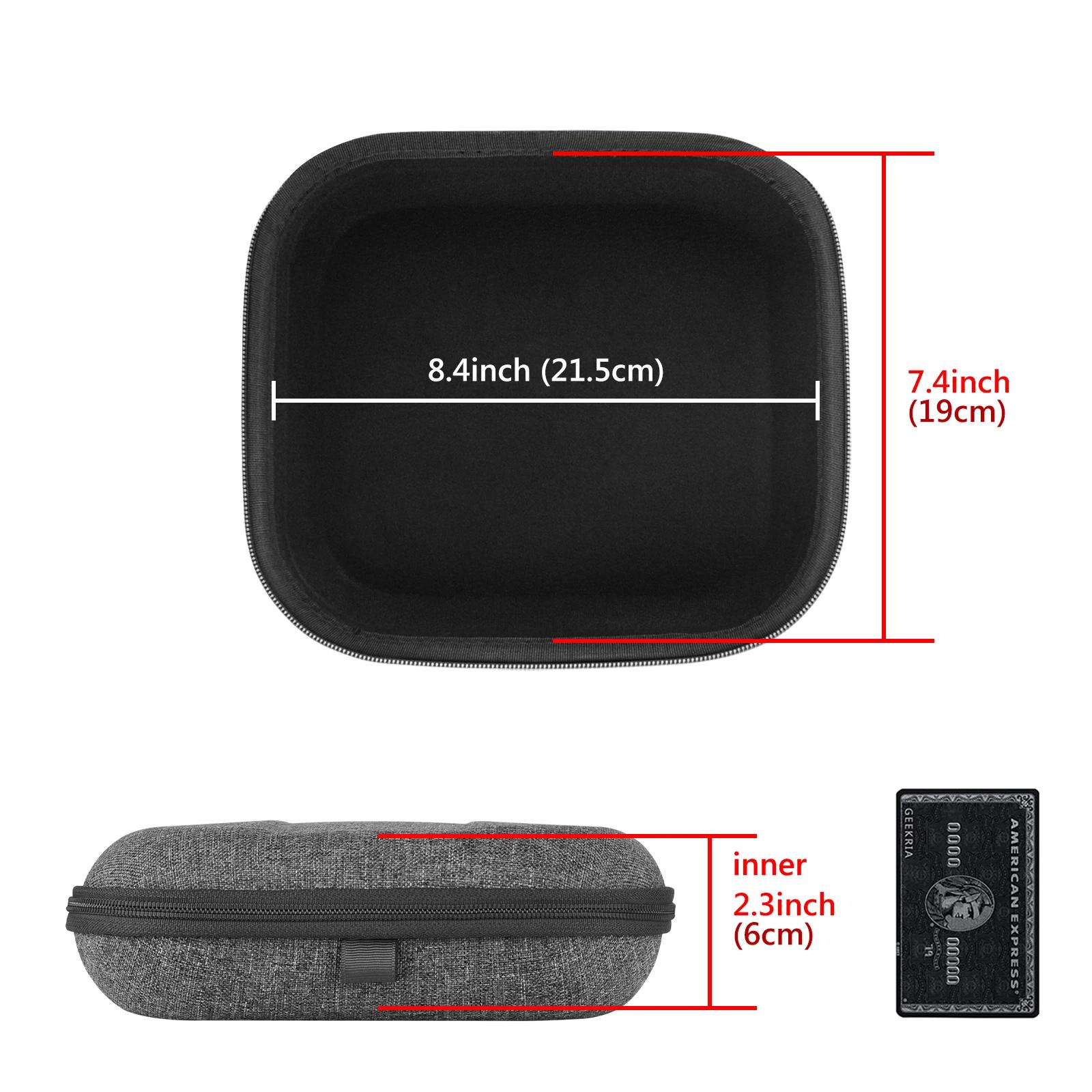 Étui pour écouteurs Geekria compatible avec Sony WH-CH720N WH-CH710N WH-1000XM6, sac de transport ri