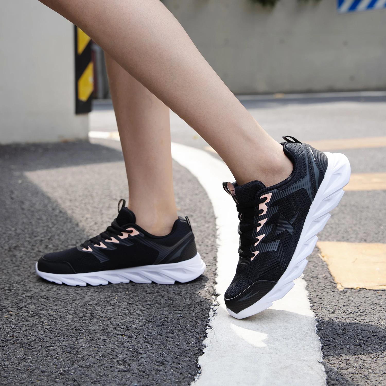 Chaussures de course Xtep femme légères et respirantes - Baskets amorties nouvelle mode 879318110073