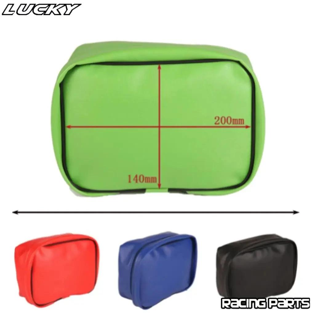 Sac à outils arrière pour moto tout-terrain, Kit de rangement en cuir PU, étanche et Durable pour Ho