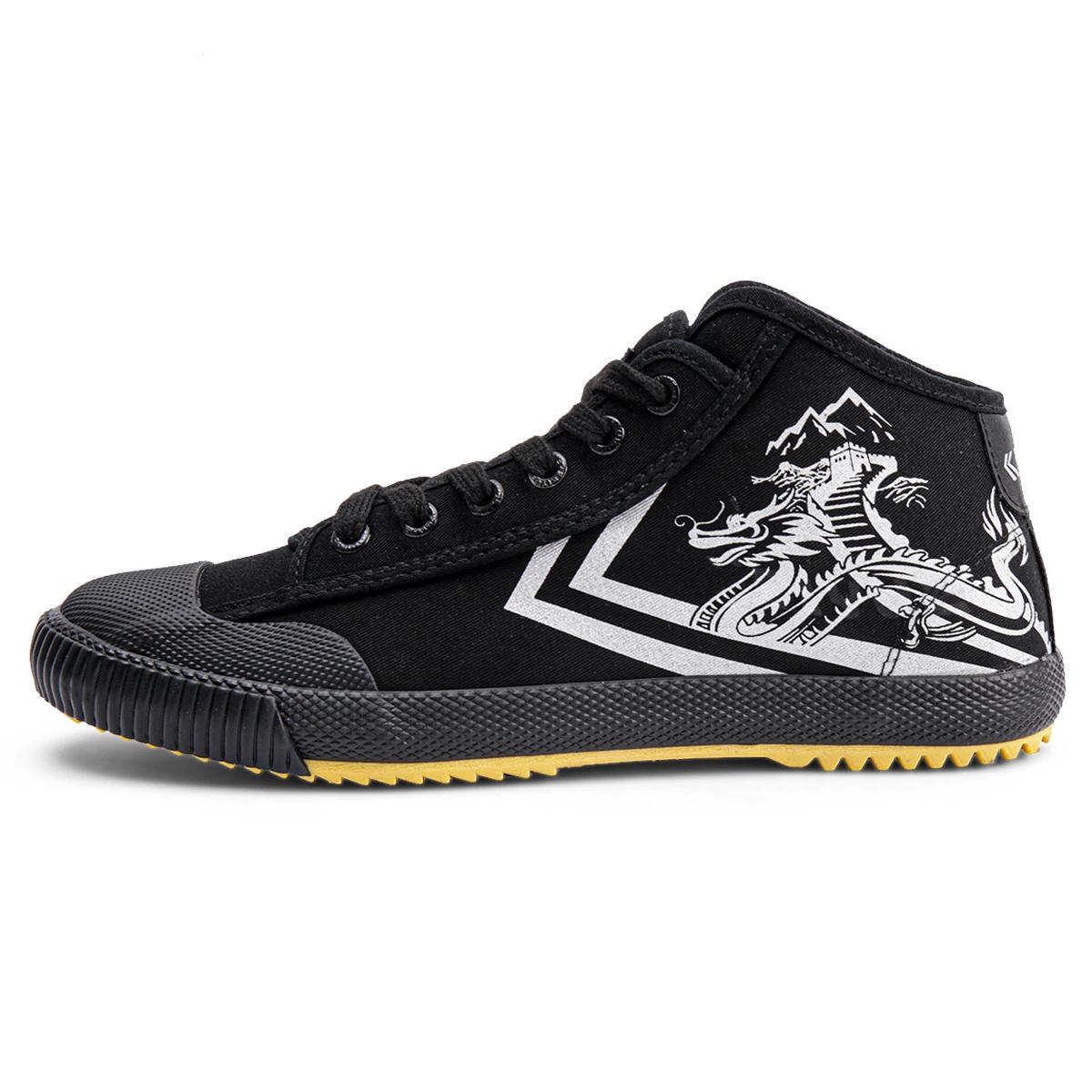 Dafu chaussures mi-haut Parkour nouvelles chaussures noires baskets de botte originales chaussures D