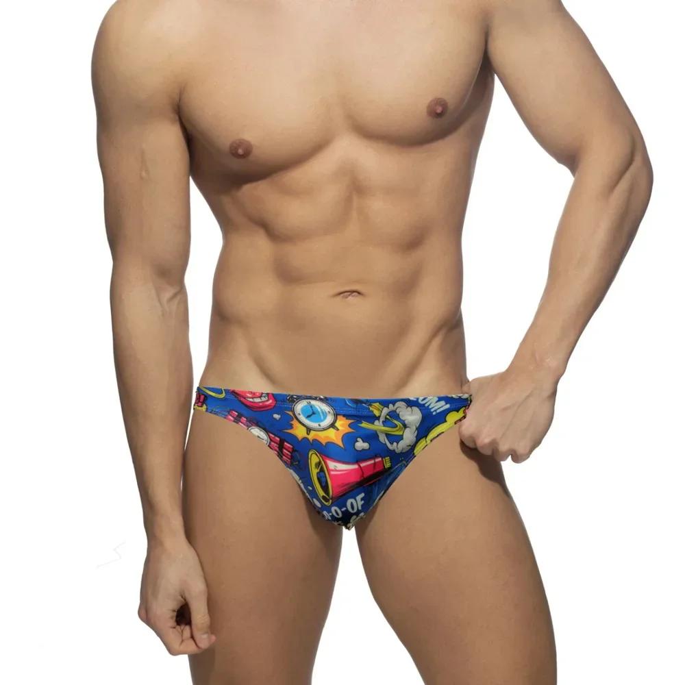 Maillot de bain homme sexy taille basse cordon - Bikini slip mode plage surf shorts été