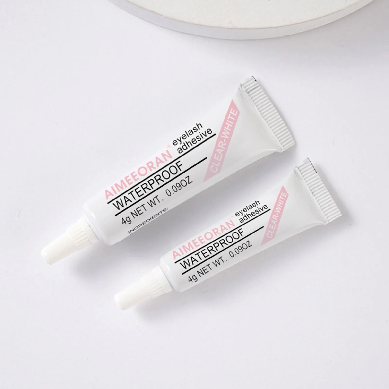 Colle professionnelle pour faux-cils, 4g, imperméable, hypoallergénique, forte tenue, Gel pour exten