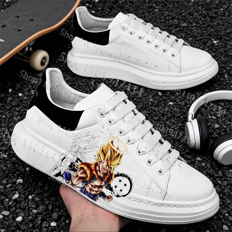 Nouveau modèle de baskets Dragon Ball pour adultes, semelle souple, respirantes, imprimé 3D créatif,